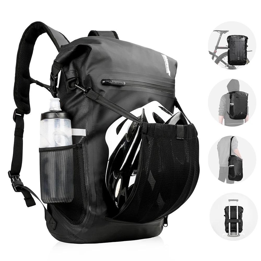 Bal inowalk-Sac à dos de vélo étanche, sac de vélo portable, sac de vélo arrière, sac de coffre VTT,