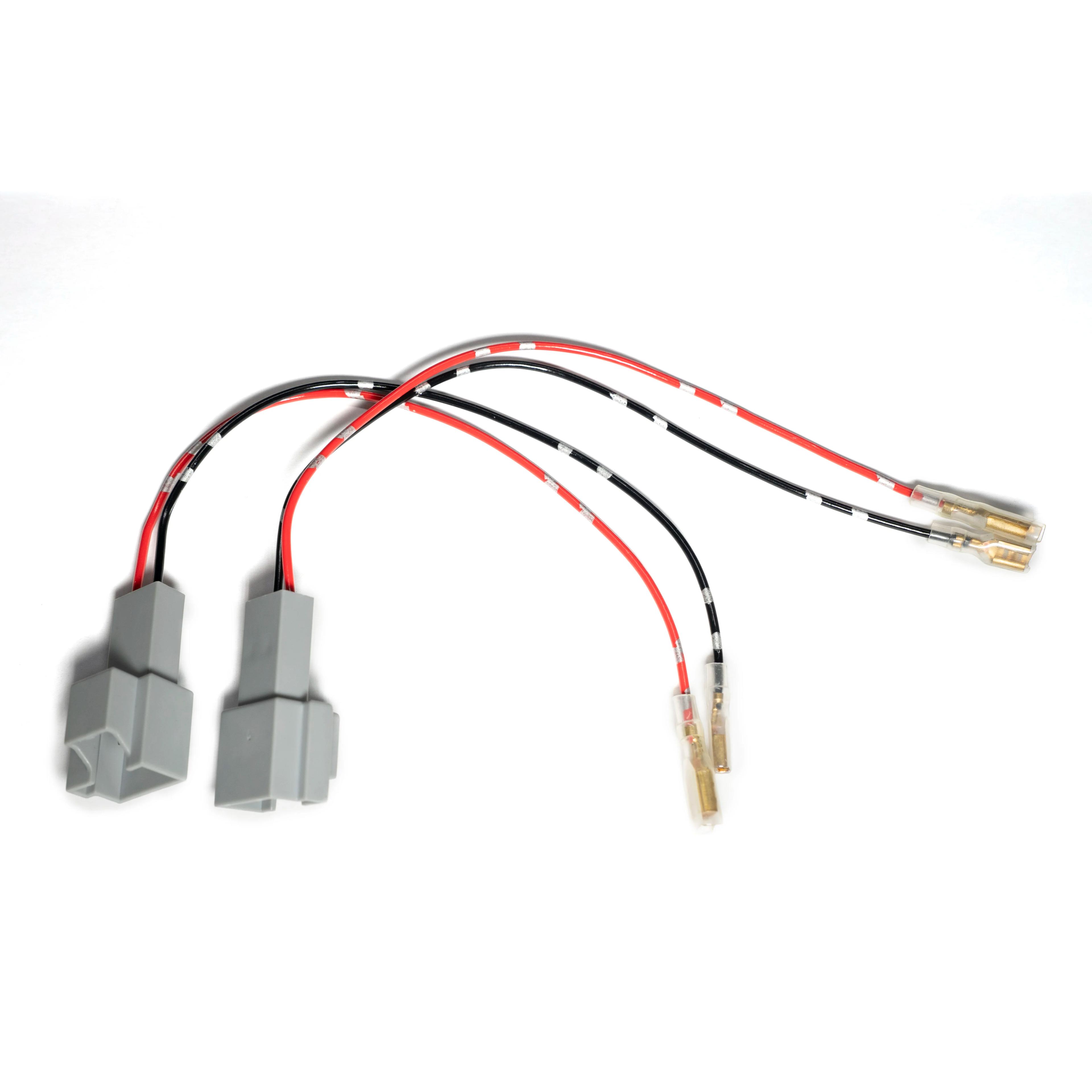 Prise audio de voiture pour haut-parleur, câble sans perte, adaptateur de liaison, prise de câblage