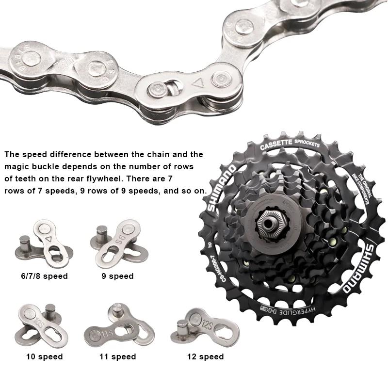 RIDERACE outil de réparation de chaîne de vélo connecteur de maillon de chaîne de vélo Joints bouton