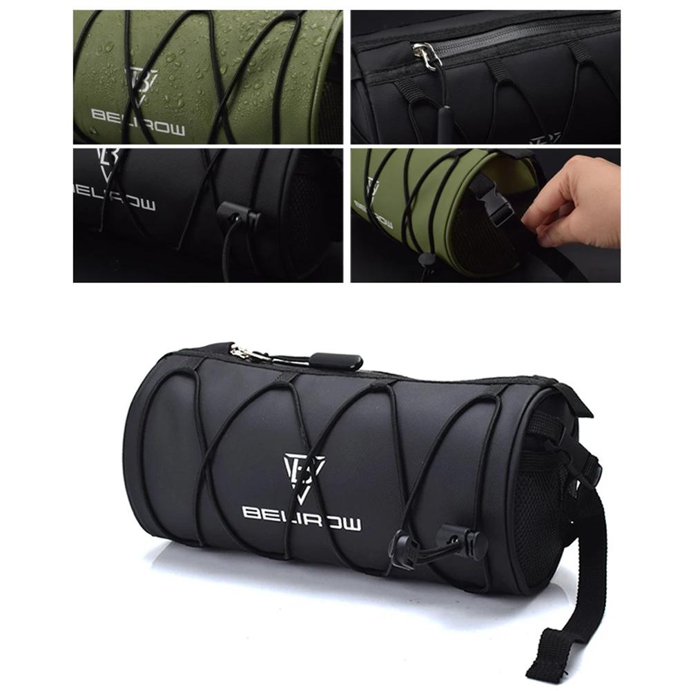 Sac étanche pour tube avant de vélo, sacoche de guidon de vélo, sac de rangement de vélo, grande cap