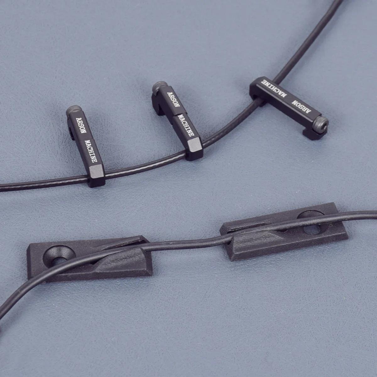 Nouveau système de guidage de fil de Clip de câble de commutateur de M-LOK en aluminium 3 pièces pou