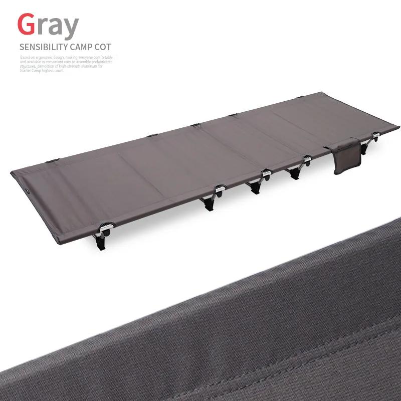 Lit pliant de Camping 185cm, tente de couchage extérieure pour une personne