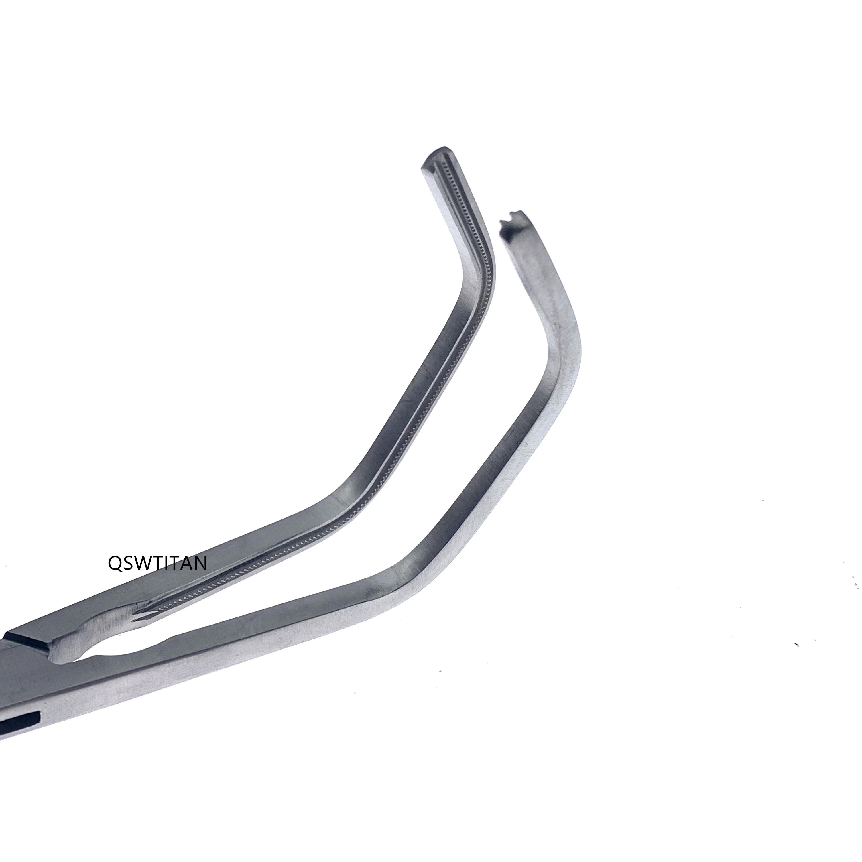Embouts de mâchoire atraumatiques, pinces vasculaires, pince d'exclusion Aortique, instruments chiru