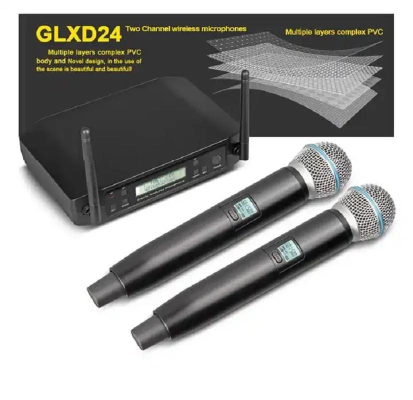 Microphone sans fil système professionnel UHF automatique segment U FM boucle mobile fréquence 60M f