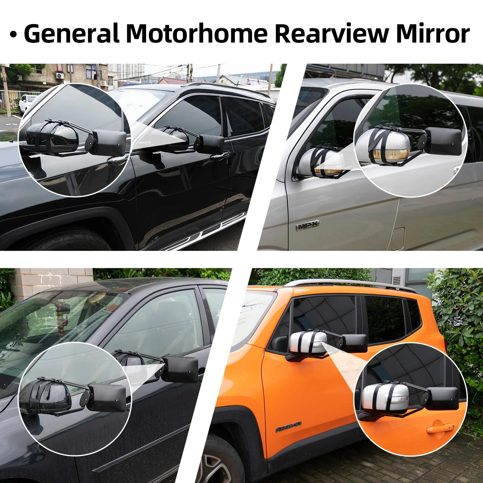 Miroir de remorquage de remorque réglable, Extension de miroir d'aile de remorque, miroir d'angle mo