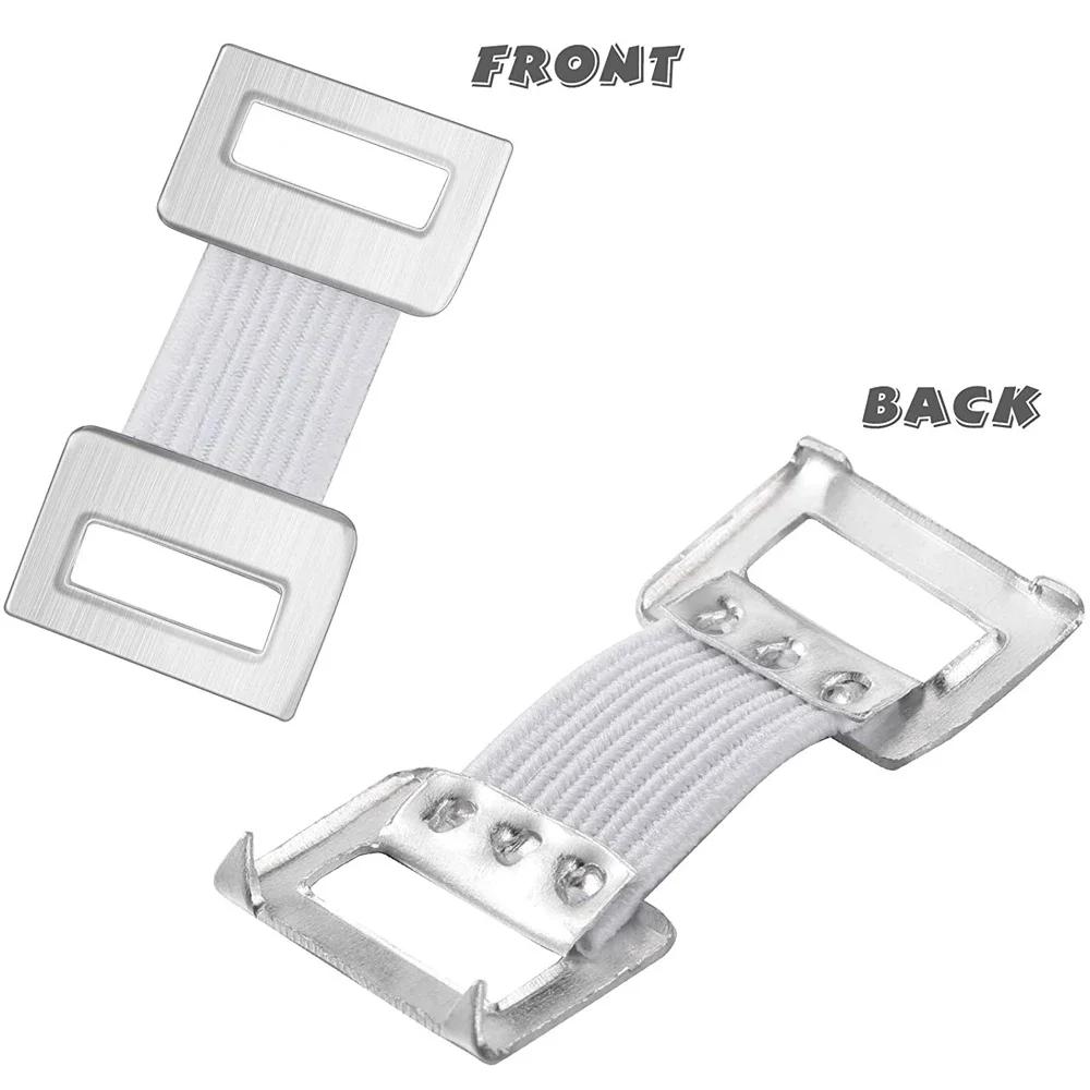 Clips de pansement élastiques en aluminium, fermoirs métalliques extensibles, crochets de serrage de