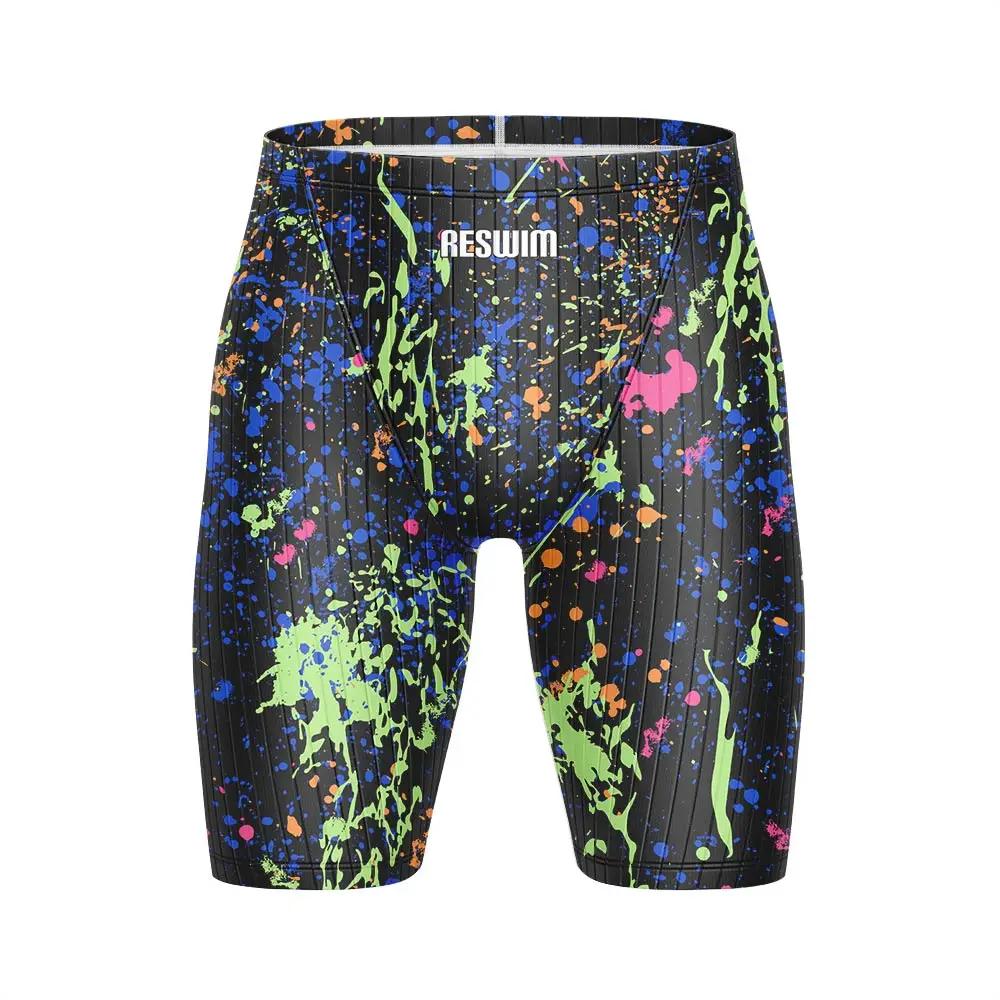 Nouveau Short de Bain Athlétique pour Homme, Longueur Genou, pour l'Entraînement et la Plage, Maillo
