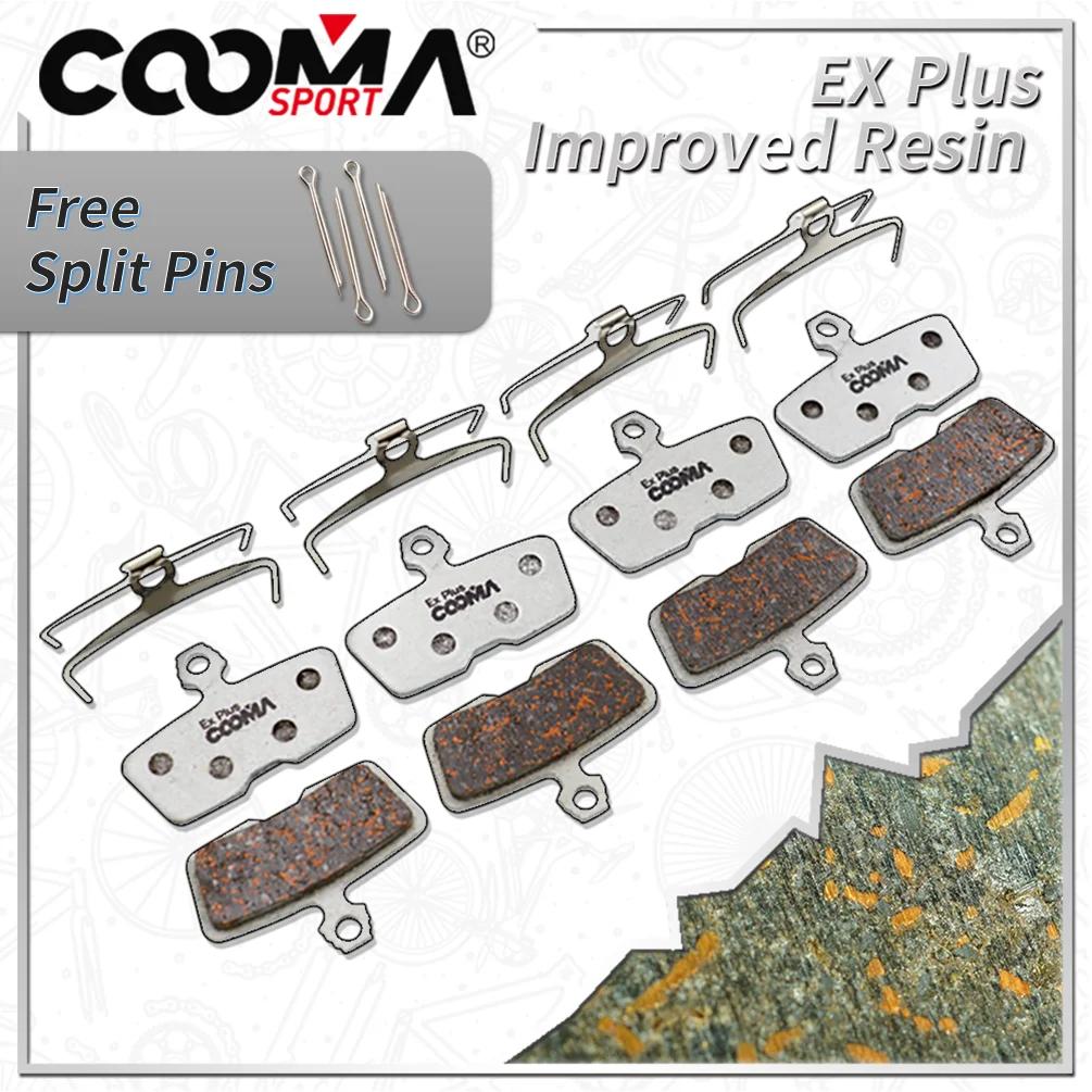 4 paires de plaquettes de frein de vélo pour SRAM Motive, DB8, Code, CODE R (2011 à aujourd'hui), DB