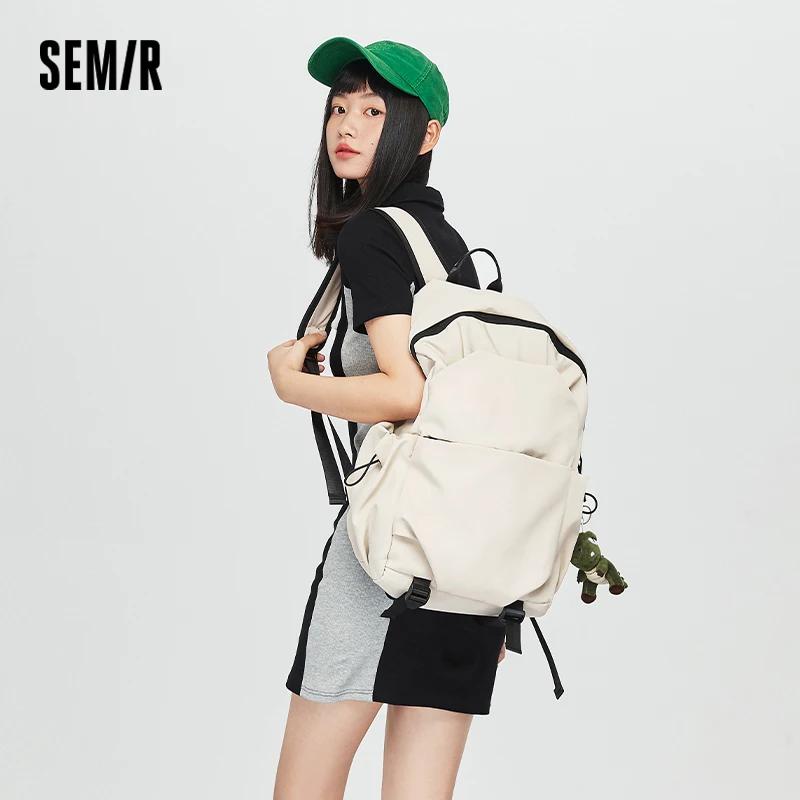 SEMIR-Sac à Dos observateur de Voyage pour Homme et Femme, Cartable de Grande Capacité pour Ordinate