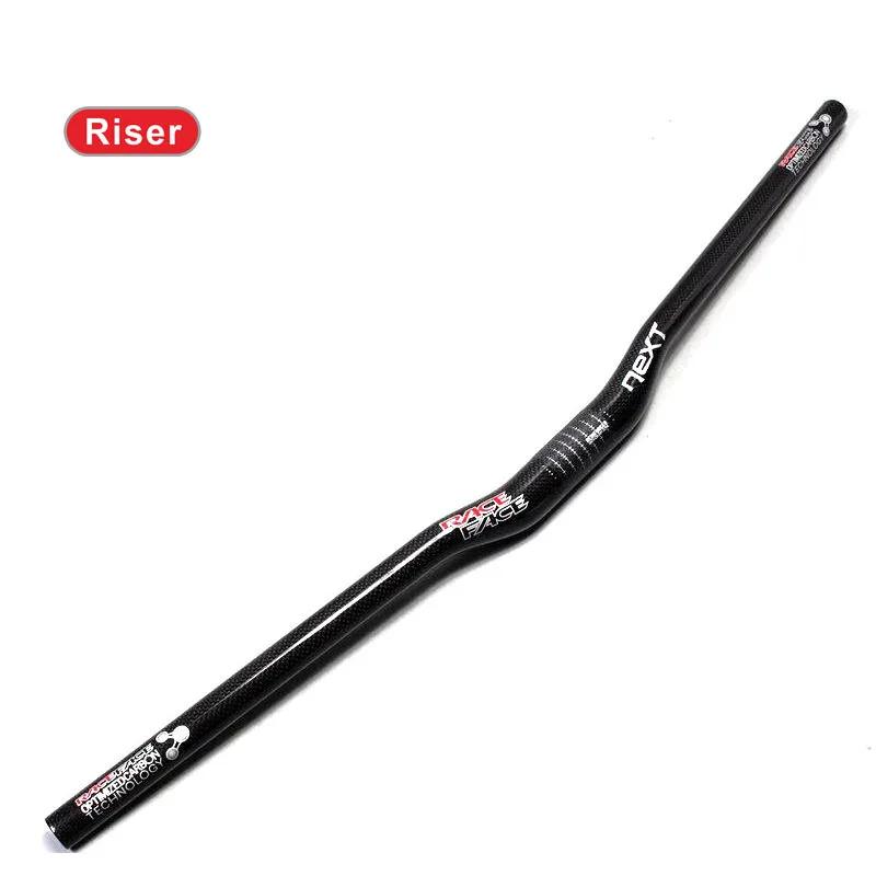 Race Face NEXT 3K guidon en carbone brillant plat/hauteur guidon de vélo VTT 31.8*600/620/640/660/68