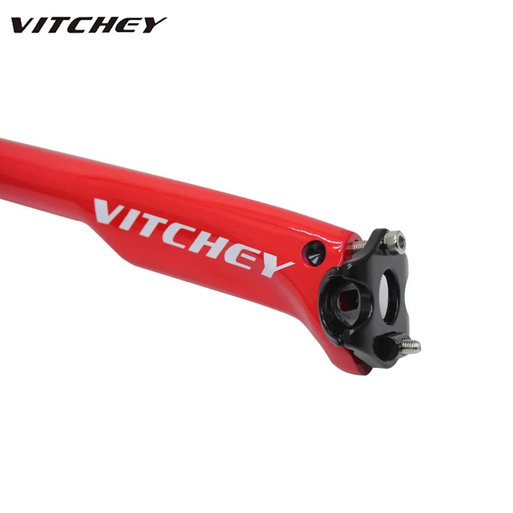 Vitchey plein carbone vtt vélo tige de selle Tube de selle montagne route vélos Tube de selle 27.2/3