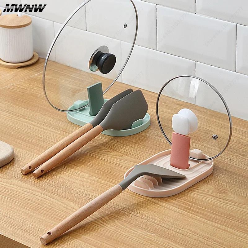 Porte-Pot pliable polychrome de Style nordique, 1 pièce, couvercle de pelle, support de rangement, u