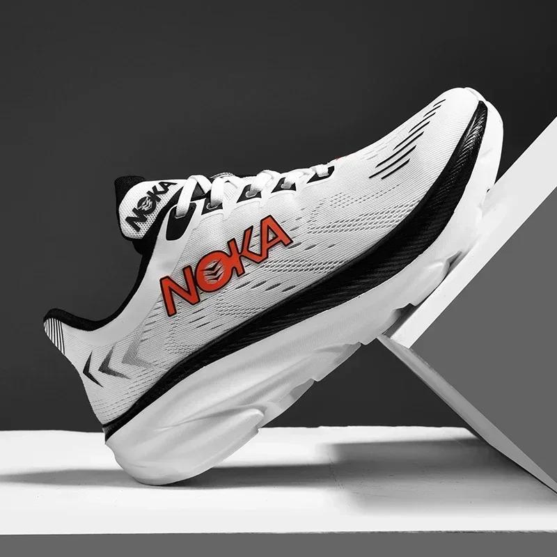 Chaussures de course pour hommes Jogging respirant maille amorti antidérapant extérieur chaussures d