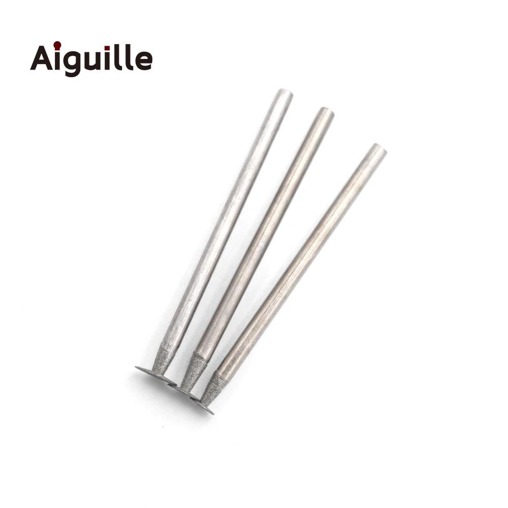 Tige de type K 2,35 mm 120 # Fraises de meulage diamantées 0.5-10mm, mèches de meulage des dents,