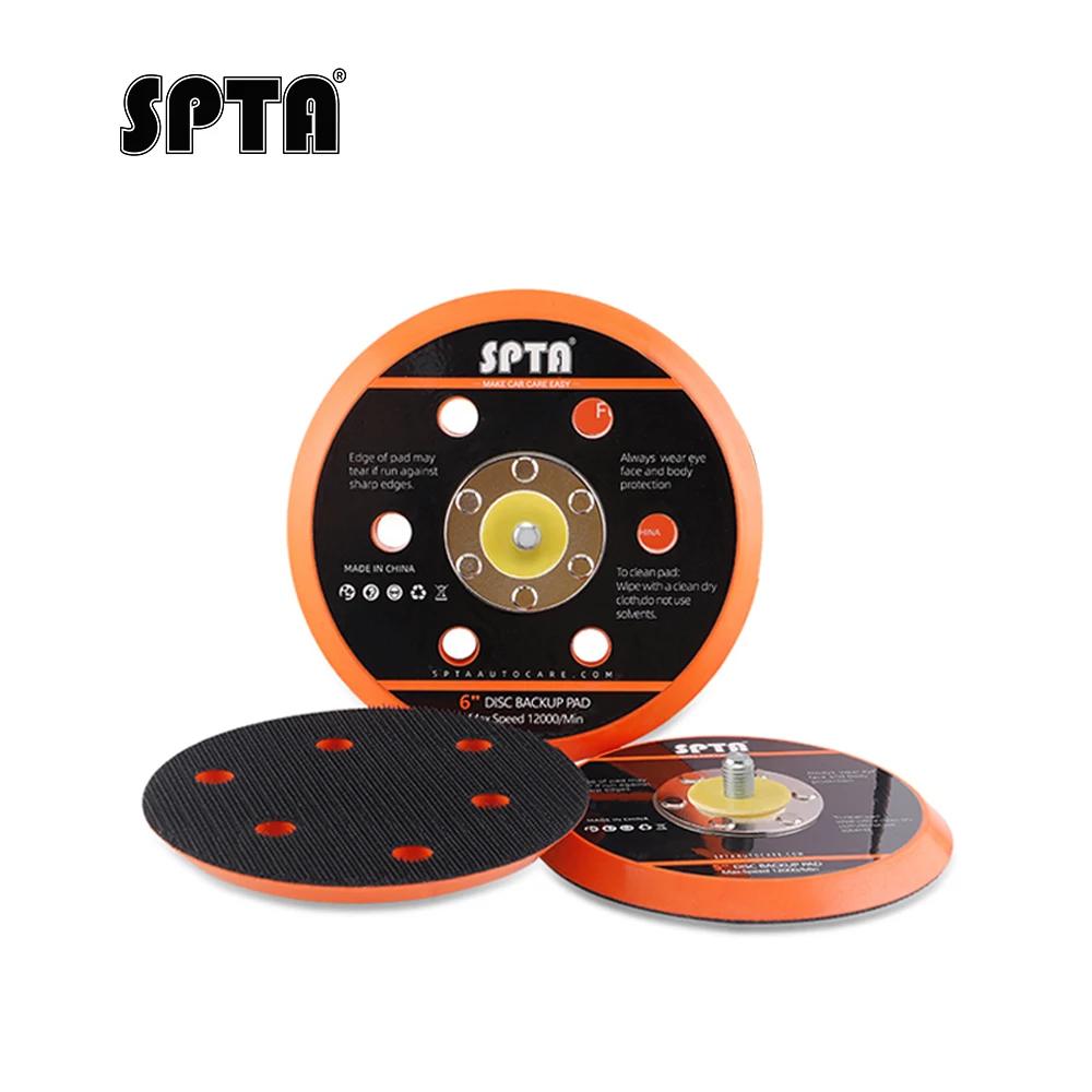 SPTA – plaque de support de support, 5 pouces/6 pouces, crochet et boucle pour ponceuse à Air, polis