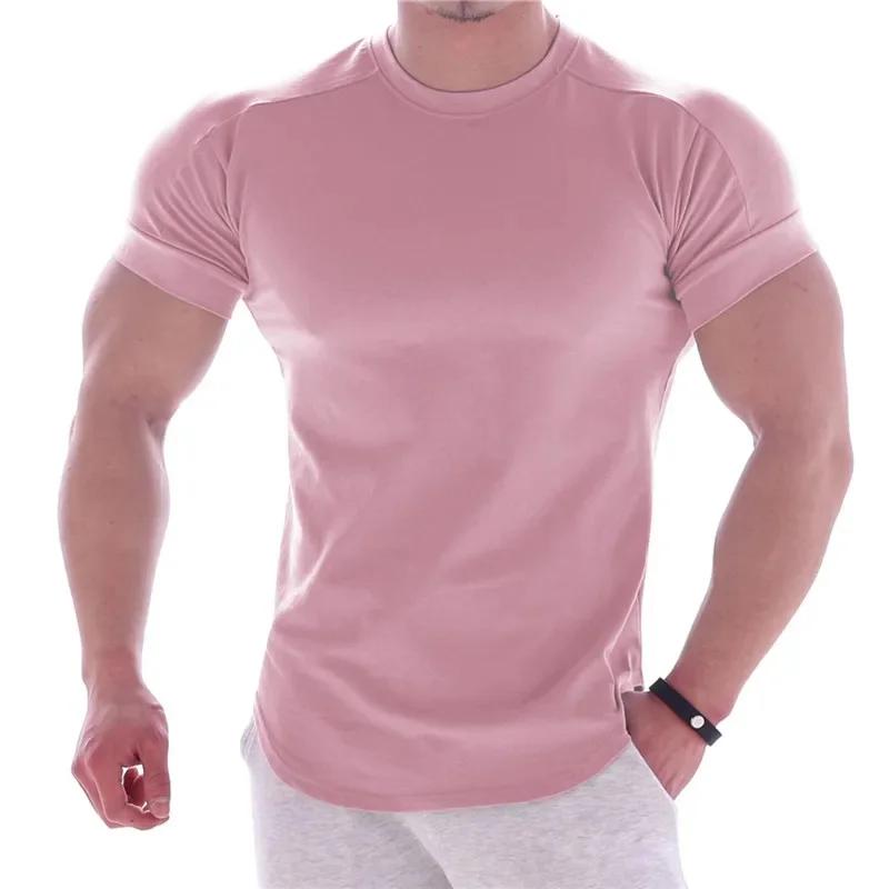 T-shirt de sport homme 2024 - Séchage rapide pour l'entraînement en plein air et en salle