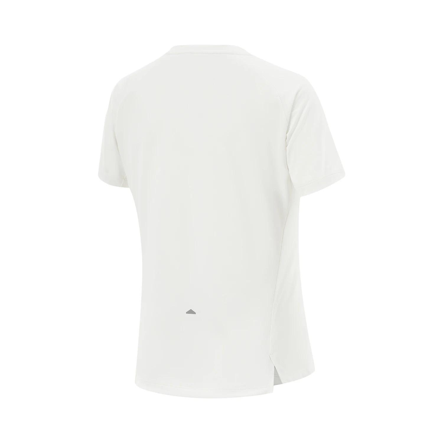 Li-Ning T-shirt de sport pour femmes en polyester AT AIR respirant à séchage rapide LiNing réfléchis