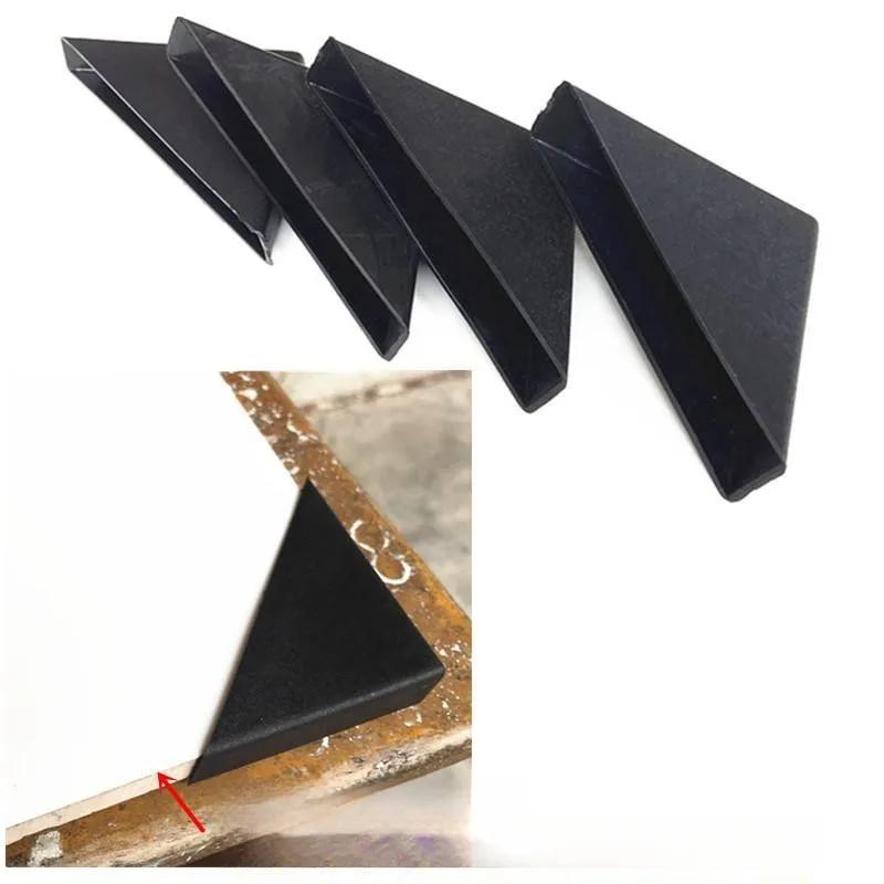 Couvercle de protection d'angle de Table noir, 16 pièces, panneau de verre, cadre photo, transporteu