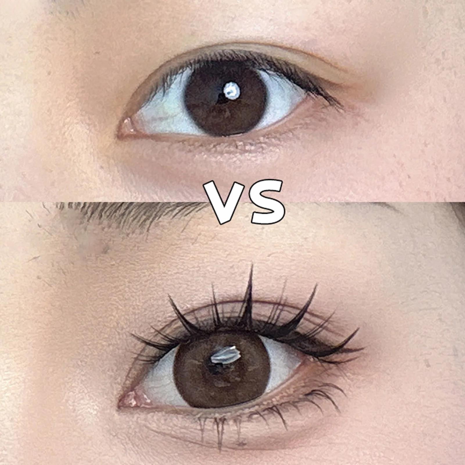 Extensions de cils 3D, 60/100 pièces, Volume recourbé, faux cils, maquillage Cosplay pour femmes et