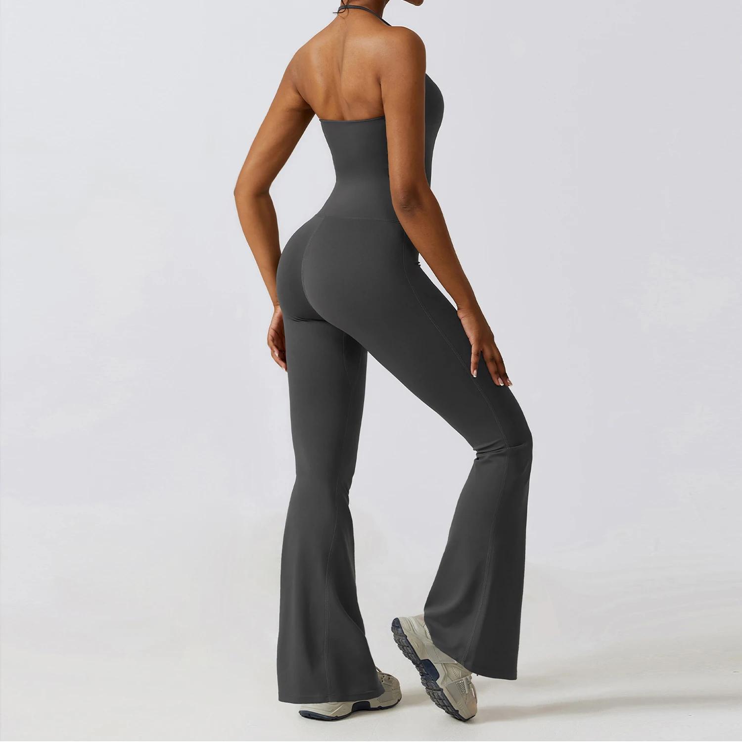 Costume Yoga une pièce sans manches femme - Ensemble gymnastique Fitness body Push up entraînement
