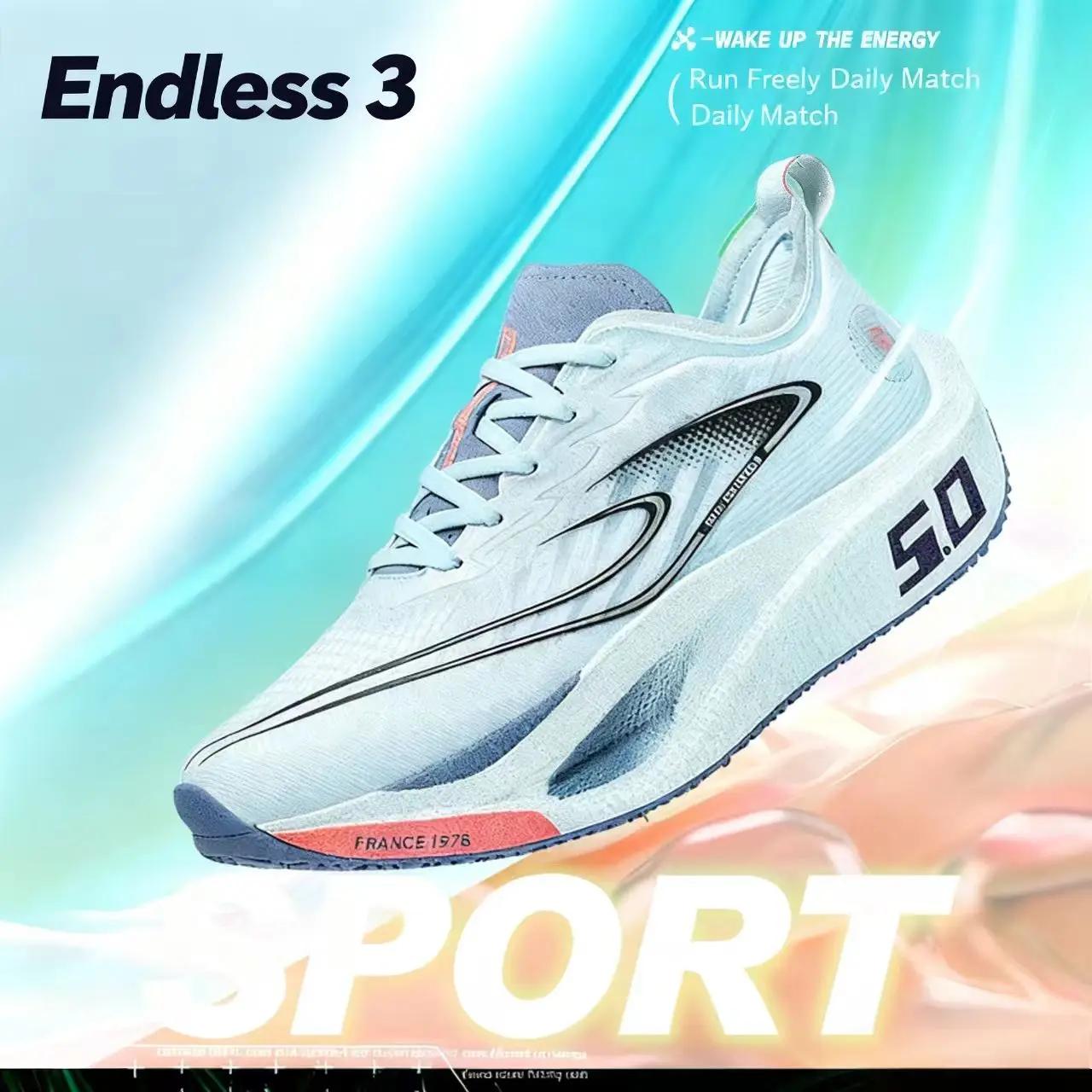Chaussures de course unisexes avec plaque entièrement en carbone, baskets de course professionnelles