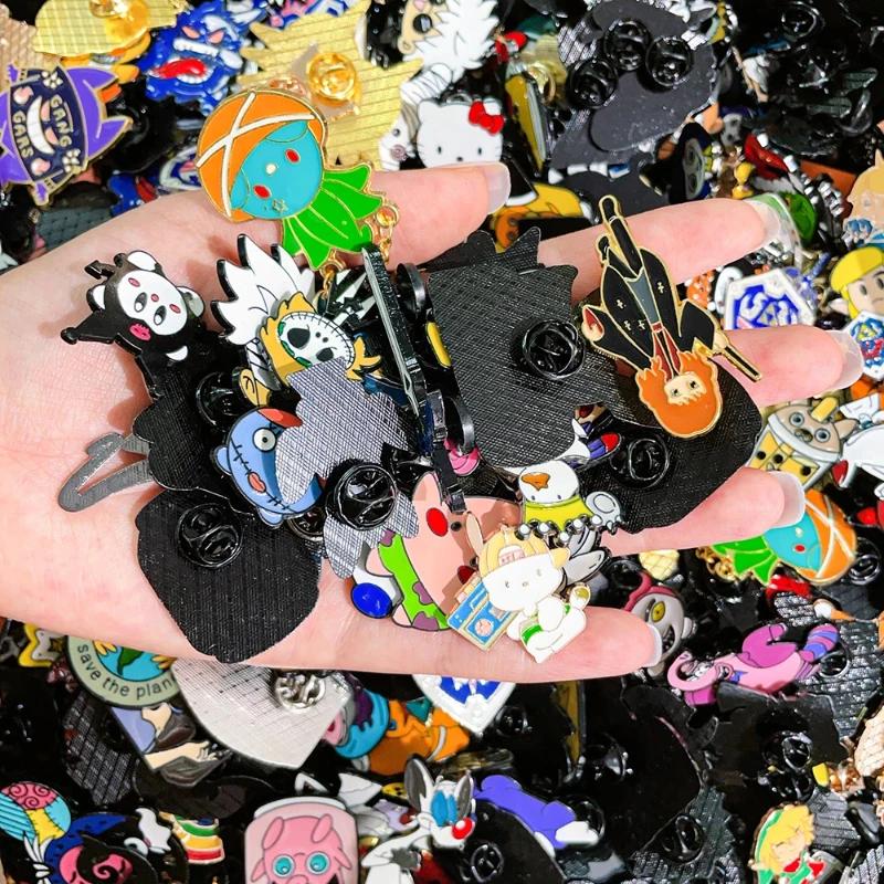Badges en émail, broches aléatoires de diversité, épingles métalliques personnalisées pour sac à dos