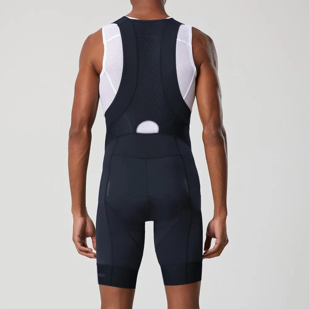 Cyclisme Bib Shorts Hommes Vêtements De Plein Air Vélo Vélo 6 Heures D'équitation Rembourré Bib Coll