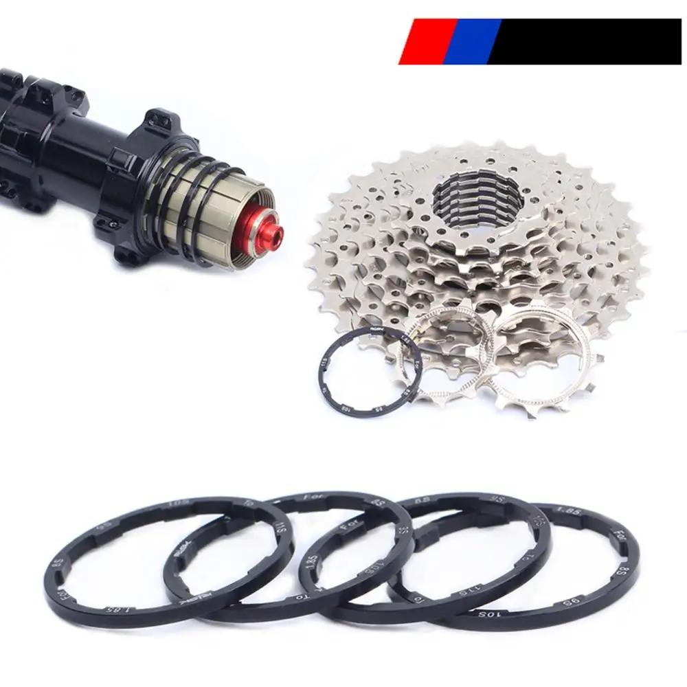 Rondelle de moyeu rainurée pour vélo, entretoises de support inférieur pour vtt, joint de Cassette d