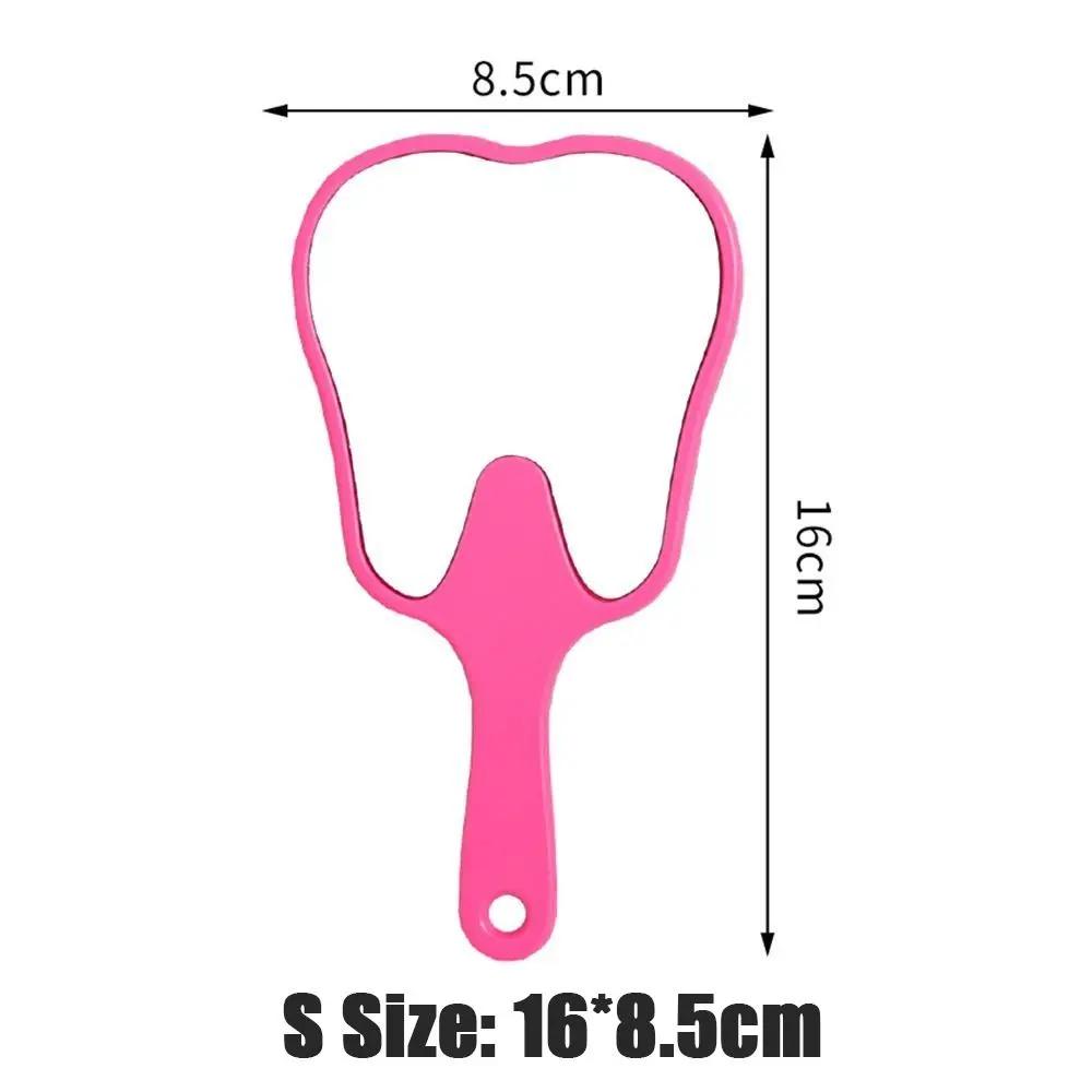 Miroir Dentaire en Forme de Dent, Accessoire de Maquillage Mignon, Durable, Haute Définition, Cadeau