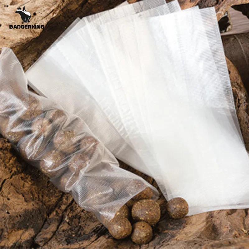 Sacs PVA pour la pêche à la carpe, 50 pièces/lot, sac soluble dans l'eau à dissolution rapide pour l