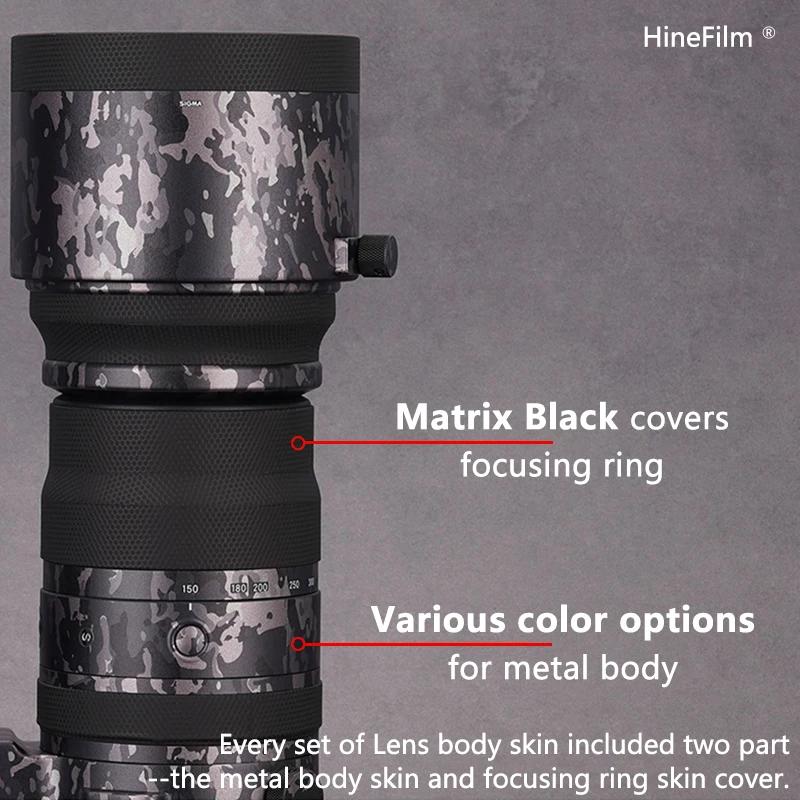 Peau pour Sigma 150600 pour sony E Mount Lens Skin 150-600 Premium Decal Skin pour Sigma 150-600mm F