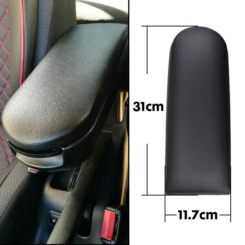 Siège en cuir pour Ibiza 6J 2009 2010 2011 2012 2013 2014 2015 2016, couvercle d'accoudoir de Consol