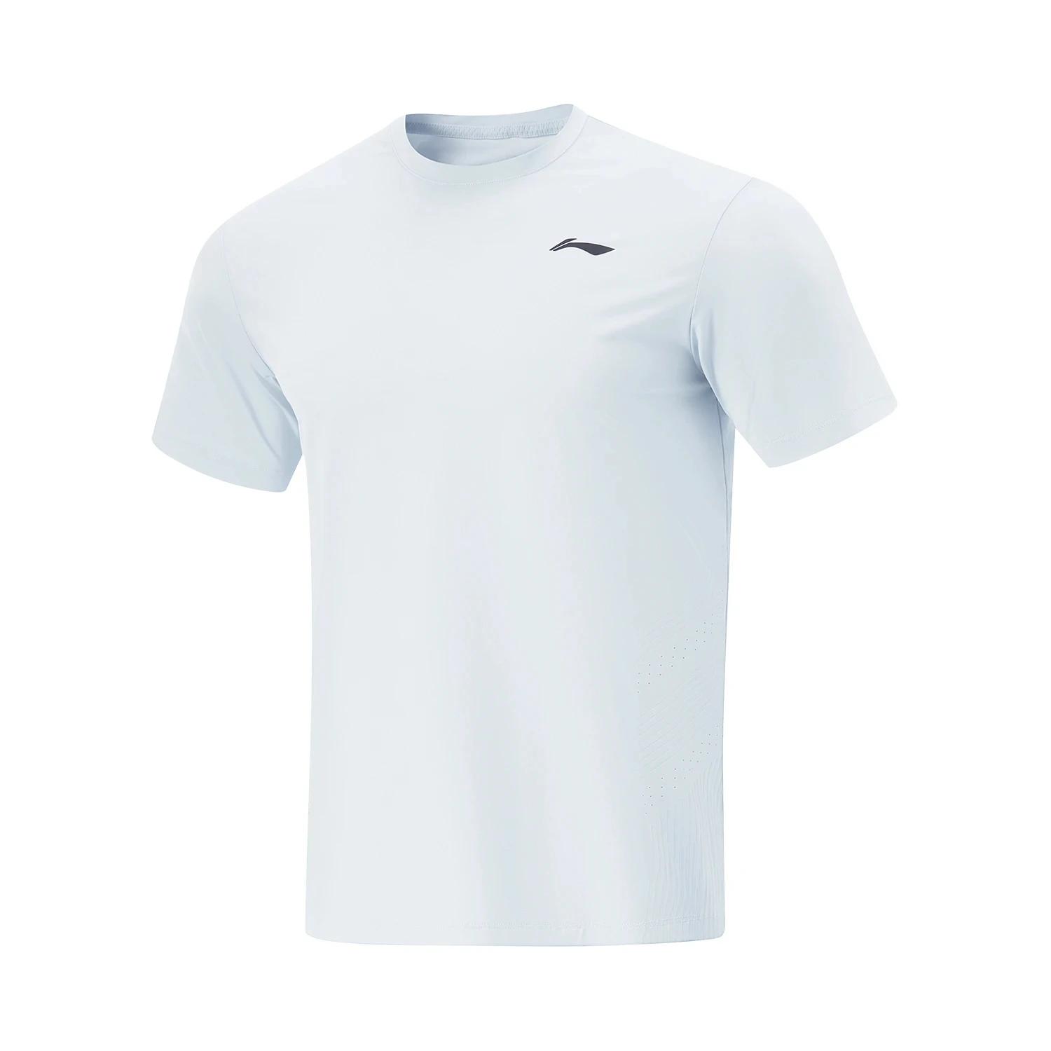 T-shirt de sport Li-Ning homme AT DRY FREEZE coupe régulière - Haut fitness manches courtes respirant