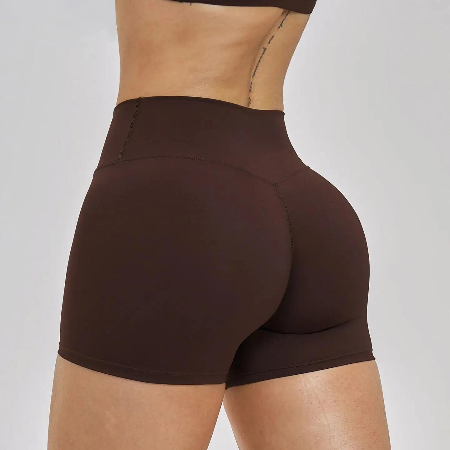 Shorts de sport Ningyu pour femmes, shorts de fitness, shorts de yoga, shorts de sport ajustés à tai