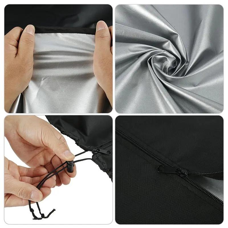 Couverture de chauffage d'air imperméable en tissu Oxford 210D, couverture de chauffage en forme d'é