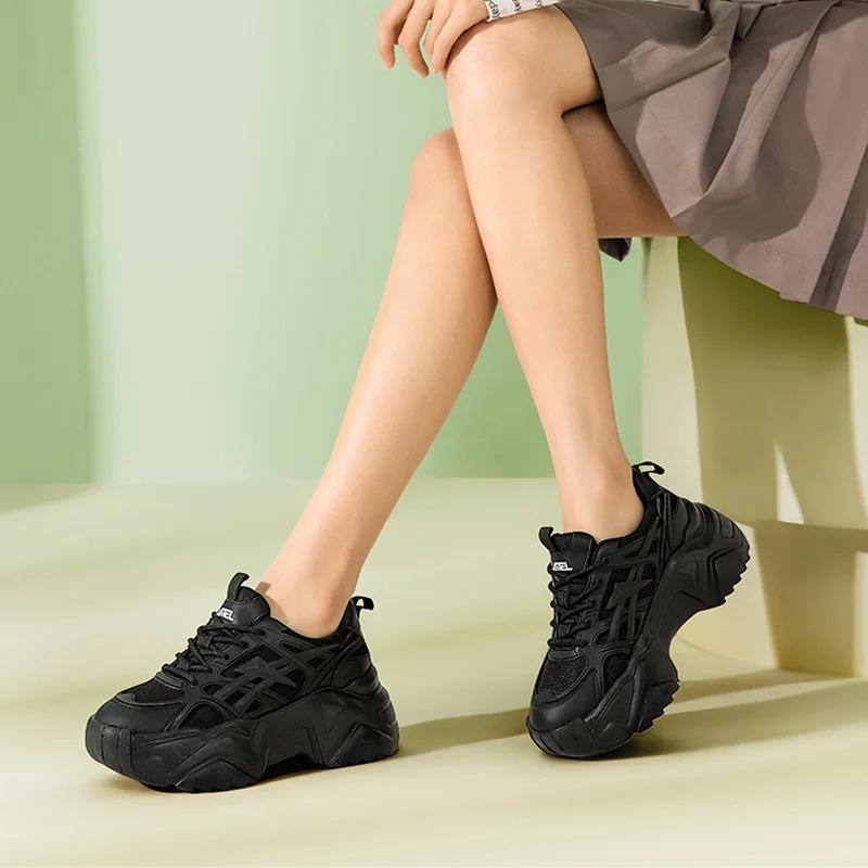 Chaussures de sport GOLDEN CAMEL femme - Semelle optique - Collection automne 2023