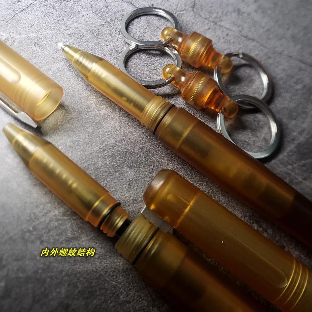 EDC-Stylo de signature en alliage PEI et titane, outils d'écriture multifonctionnels portables pour