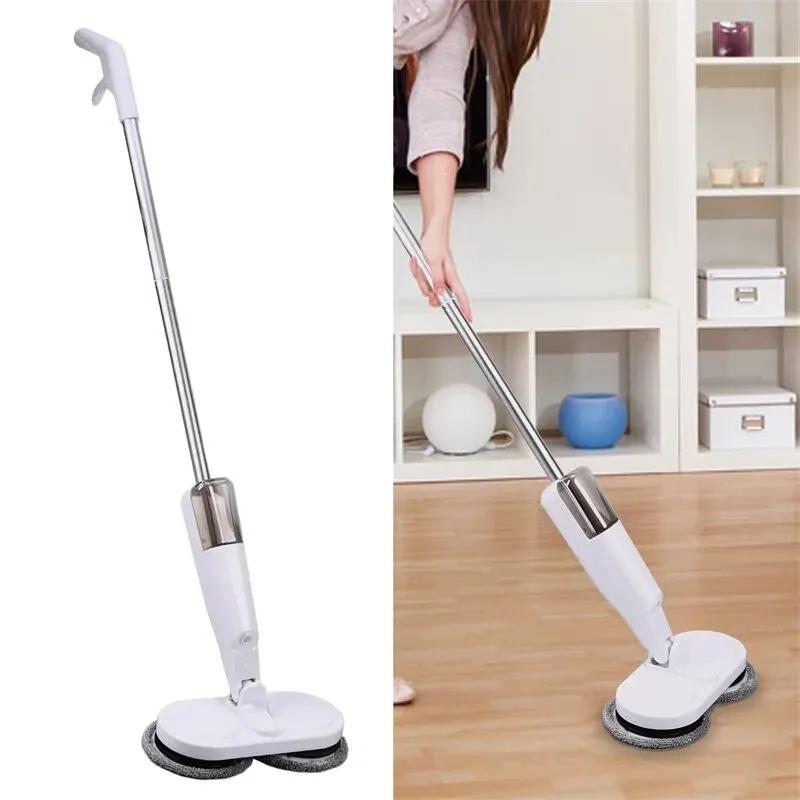 Nettoyeur de vadrouille électrique sans fil automatique 2 en 1, nettoyeur de maison humide et sec, M