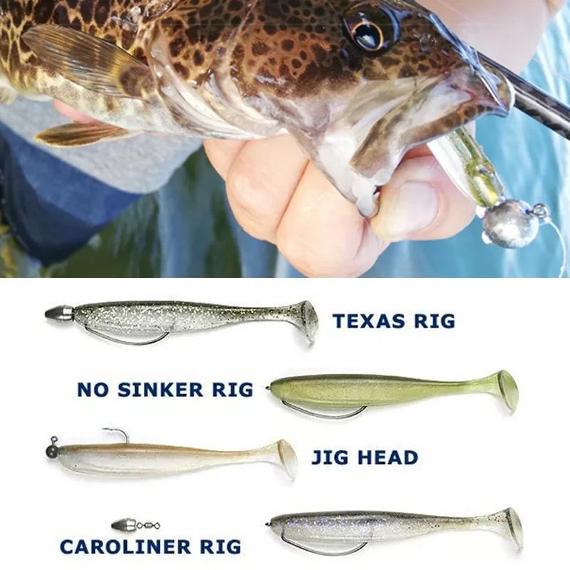 Proleurre ver de pêche leurre souple facile méné leurres en Silicone appât en caoutchouc artificiel