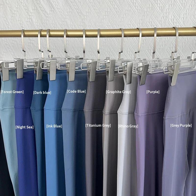Pantalon de yoga pour femme, taille haute, sensation nue, leggings de course, cyclisme, respirant, s