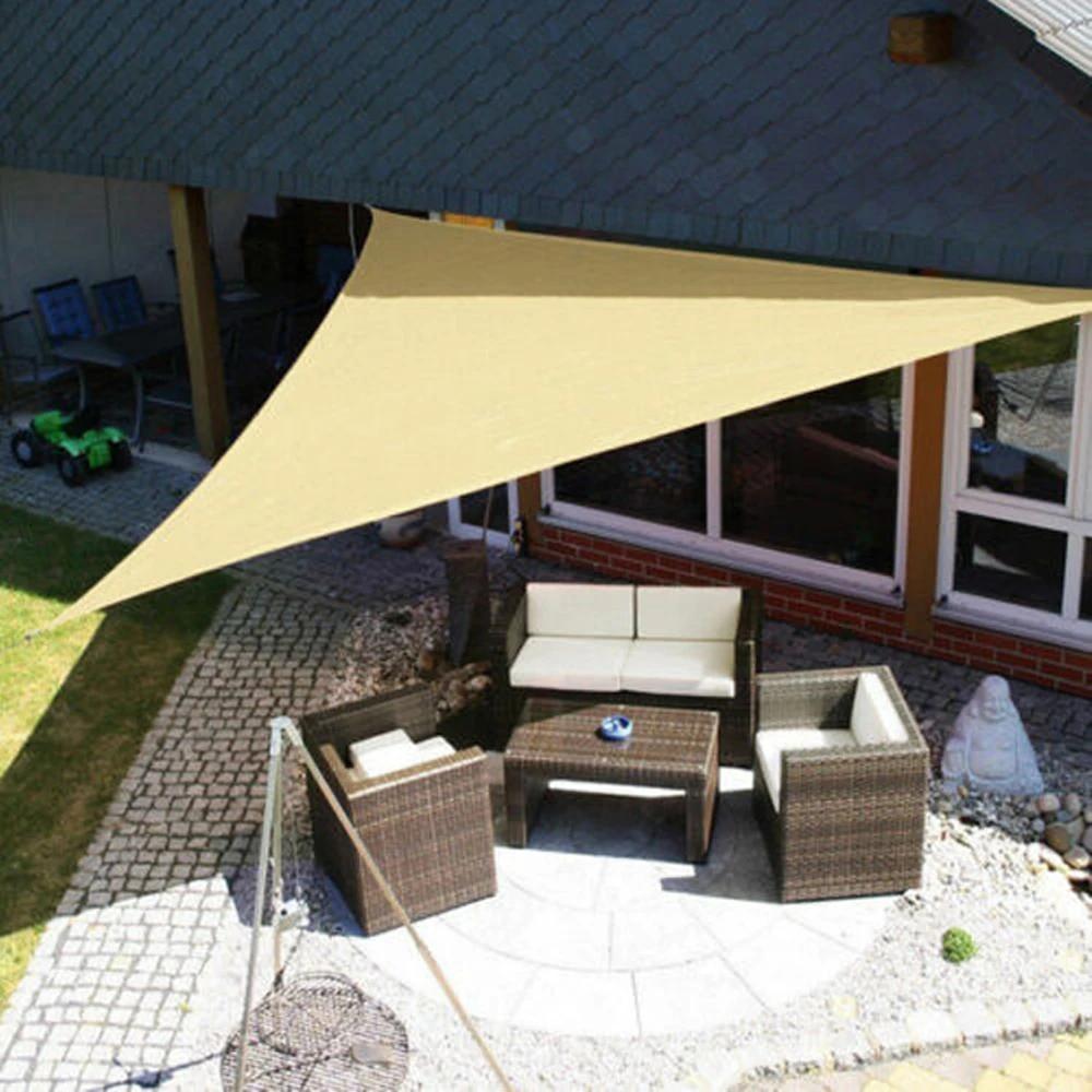 Abri solaire étanche Triangle pare-soleil Protection couverture extérieure jardin Patio piscine ombr