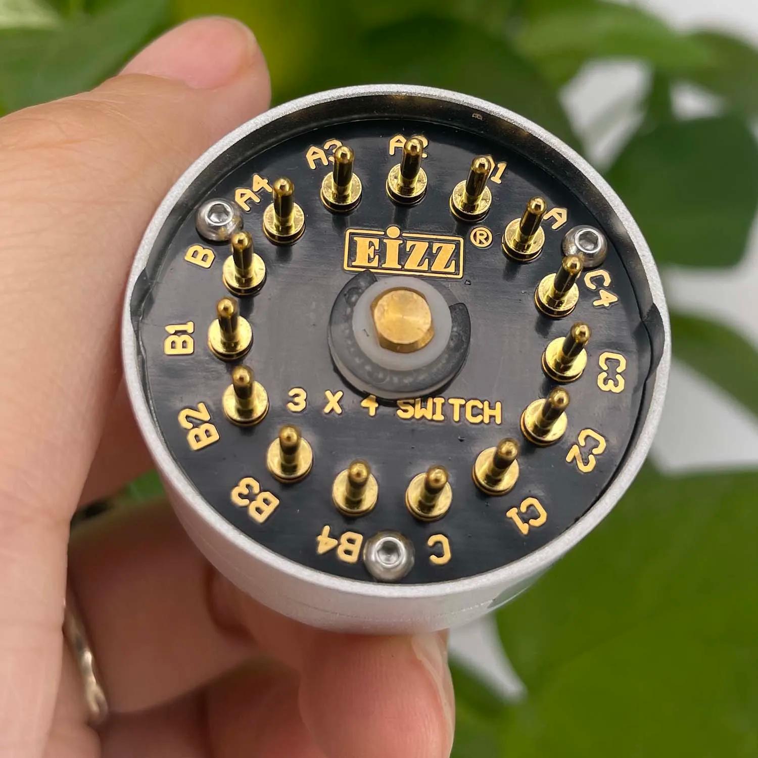 EIZZ-Sélecteur de source de signal, commutateur de sœur distante, 3 voies, 4 voies, 3 positions, méd