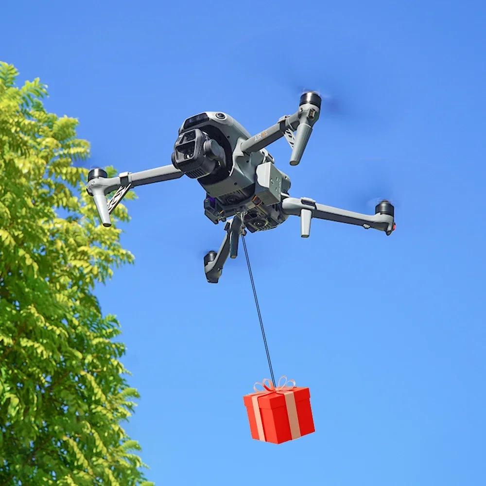 BRDRC LED système de contrôle Airdrop pour DJI Air 3S/Air 3 lanceur de Drone appât de pêche/bague de