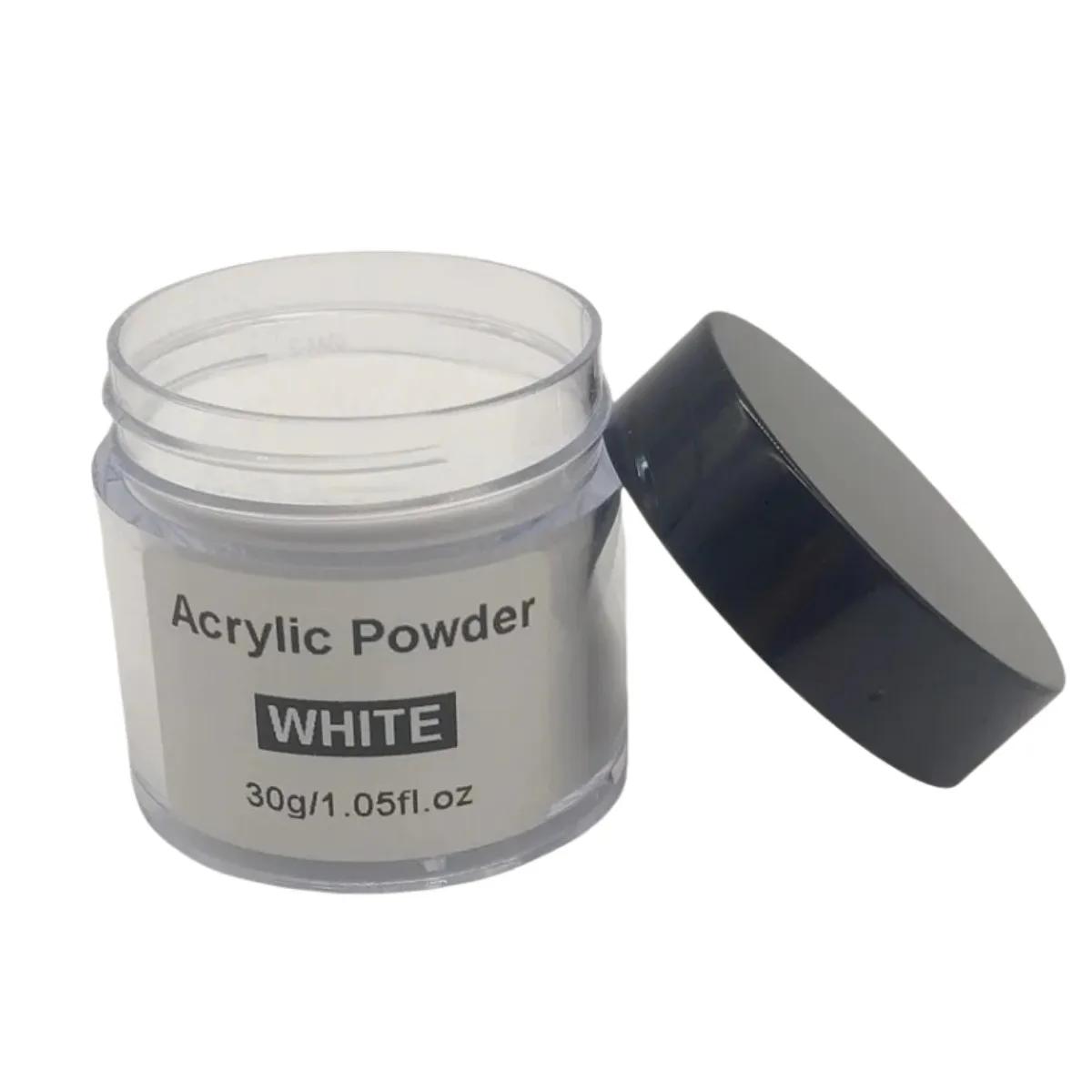Poudre acrylique d'extension professionnelle 30g, pour bricolage des ongles, salon de manucure, nail