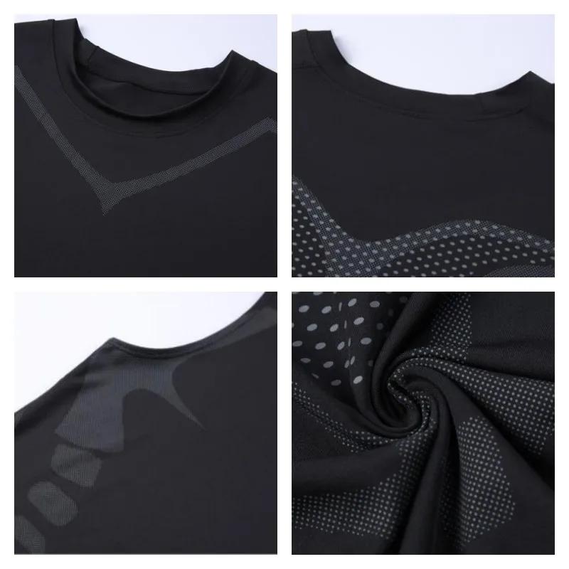 Débardeur de Compression pour hommes, chemise de gymnastique sans manches, impression à séchage rapi