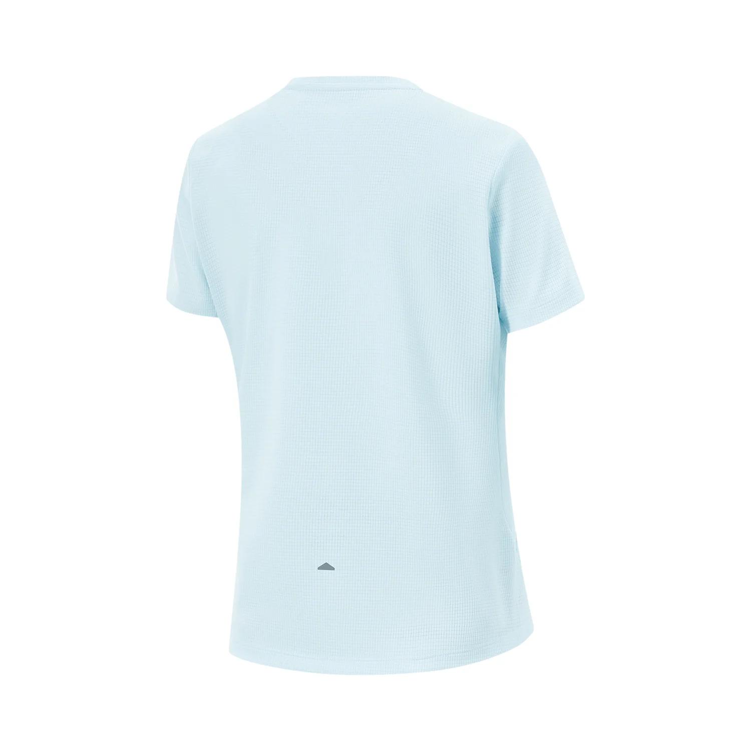 T-shirt de sport Li-Ning femme AT AIR - Coupe régulière 3D en polyester respirant - Haut technique pour running