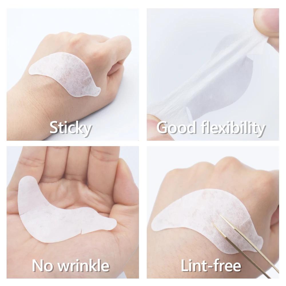 50 paires de patchs d'extension de cils patchs Hydrogel tampon de Gel maquillage outils de levage de