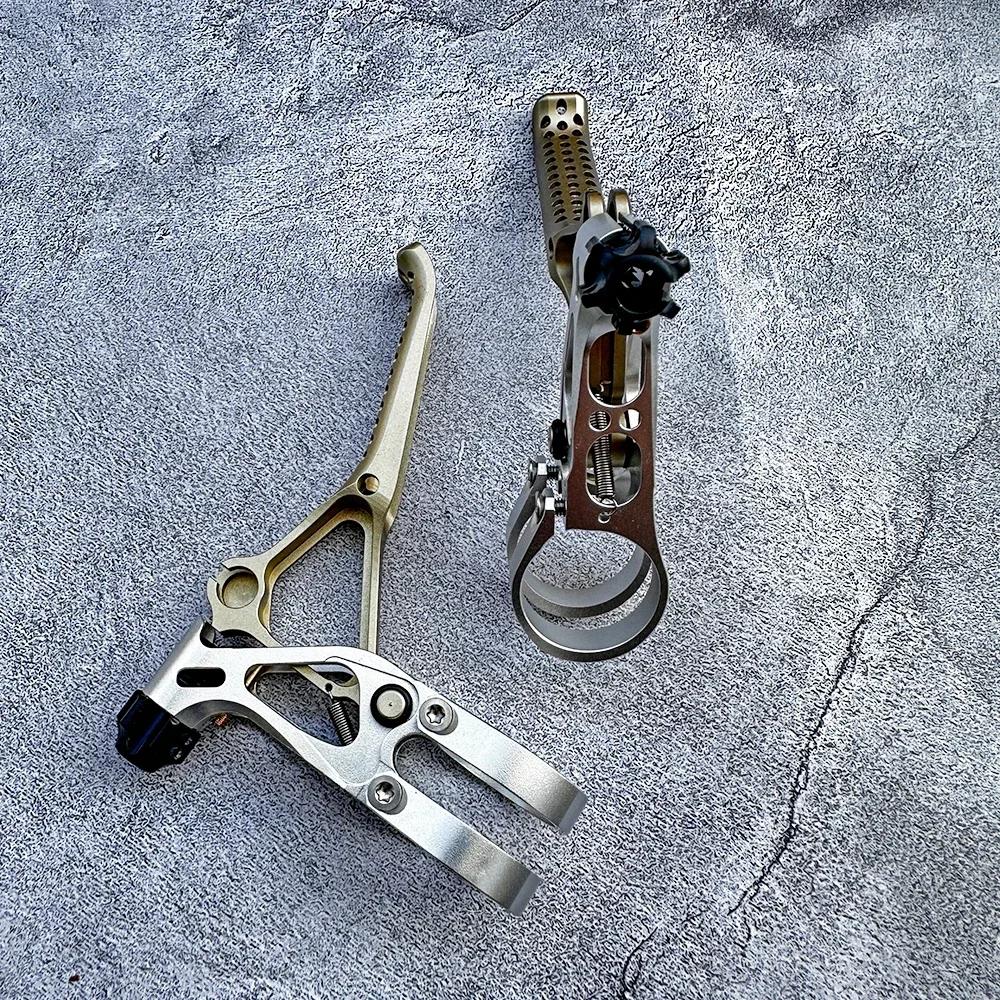 Levier de frein V-Brake UltraLevers 3 | Leviers de frein ultralégers pour vélo, guidon de 22.2mm,