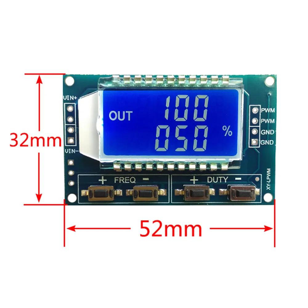 Générateur de Signal double Mode DC 3.3V-30V, 1 canal, 1Hz-150KHz, onde carrée, LCD, PWM, fréquence