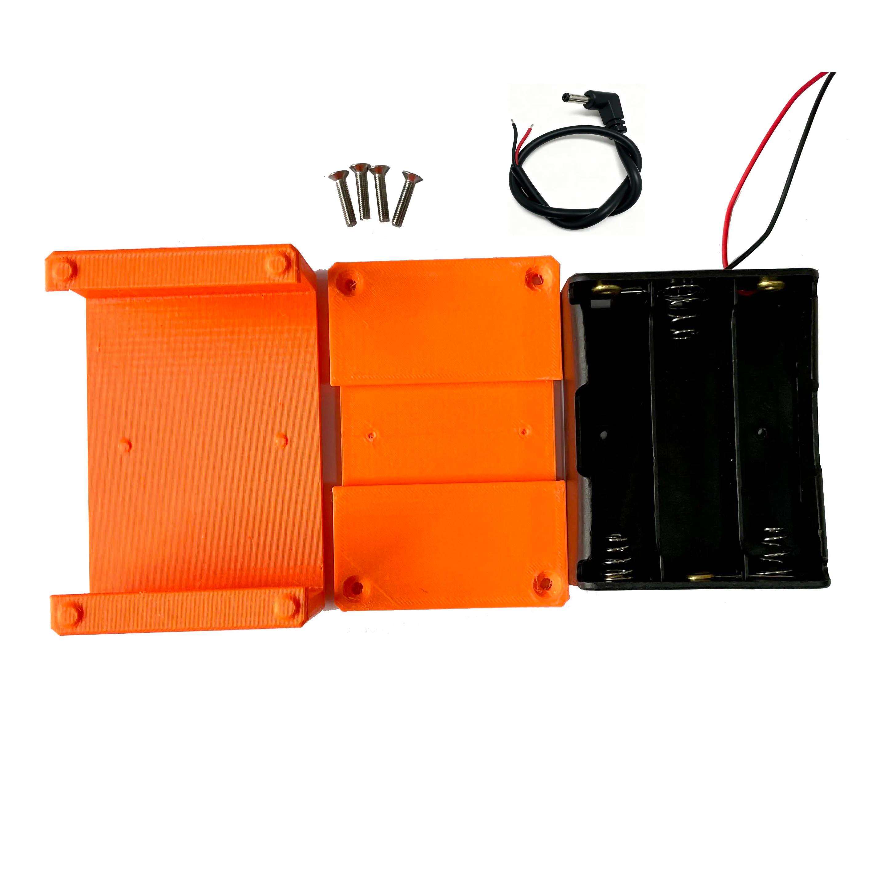 tr uSDX Émetteur-récepteur 18650 Kits de boîtier de batterie par DL2MAN
